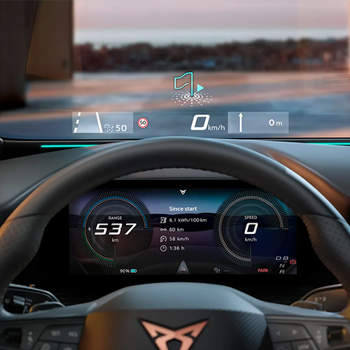 CUPRA Born interiér
