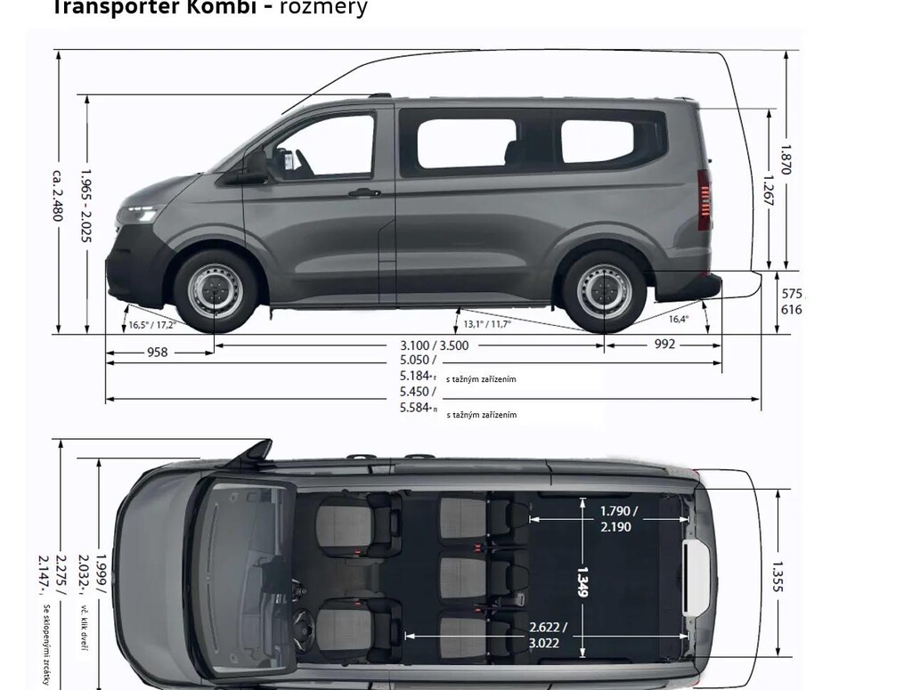 Volkswagen užitkové Transporter, Kombi KR
