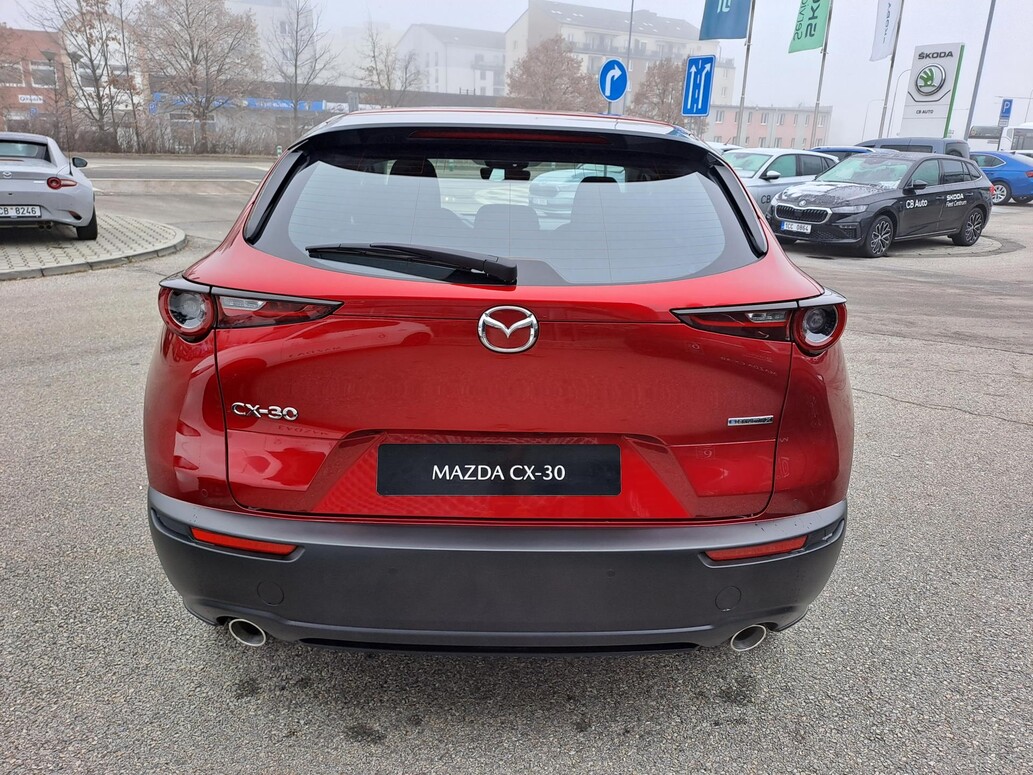 Mazda CX-30, Center - Line