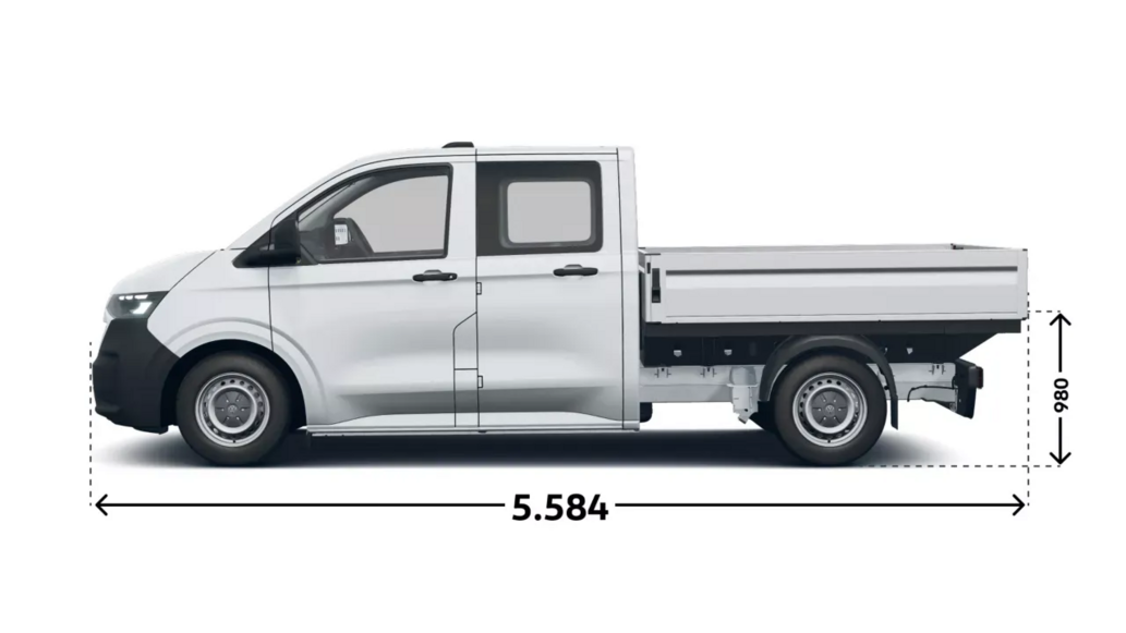 Volkswagen užitkov&eacute; Transporter valn&iacute;k 2,0 TDI