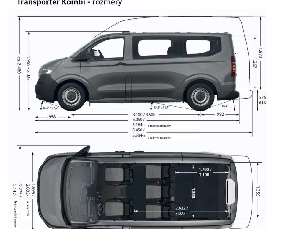 Volkswagen užitkové Transporter, Kombi KR
