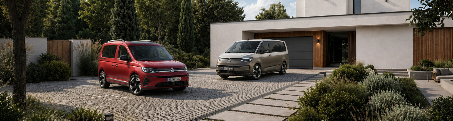 Facelift Volkswagen Caddy a Multivan se zvýhodněním