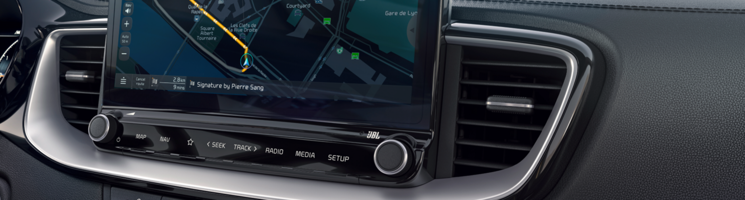 Mapové podklady KIA na 7 let zdarma