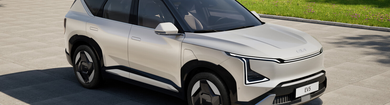 Nová Kia EV5 - Prostorné elektrické SUV