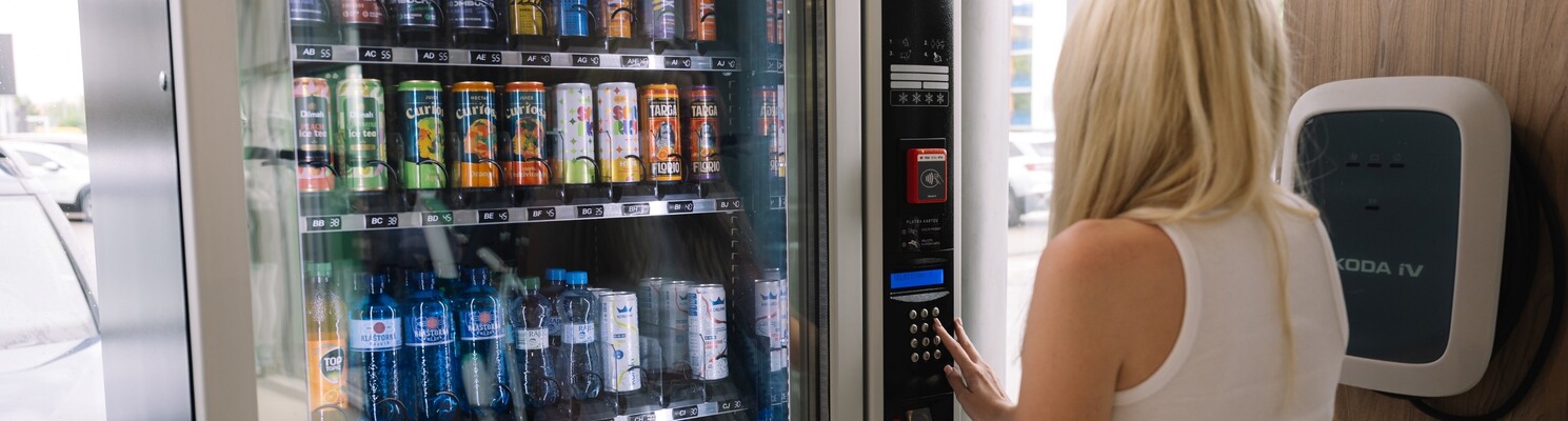 Novinka na našich showroomech: Občerstvení kdykoliv po ruce