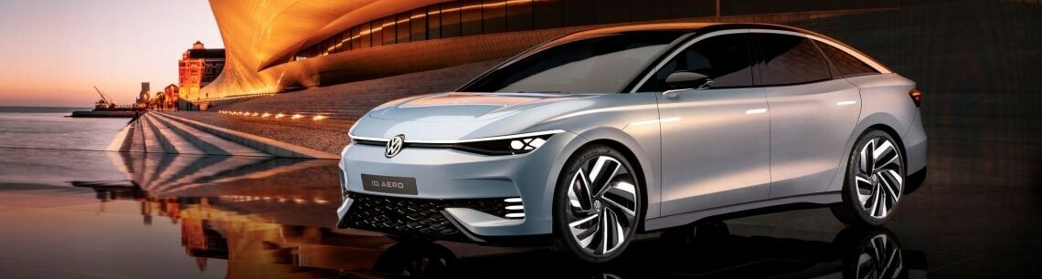 První zcela elektrická limuzína Volkswagen ID. AERO přijíždí!