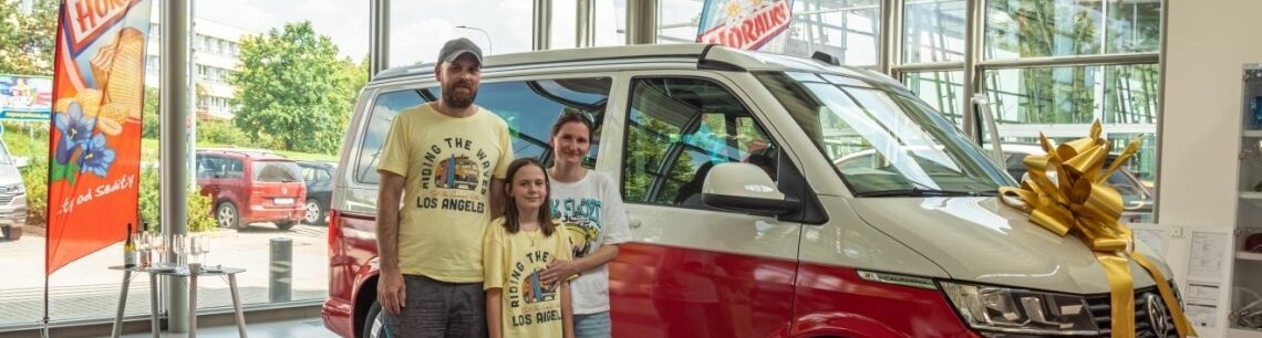 Soutěž s Horalkami o Volkswagen California má již svého výherce