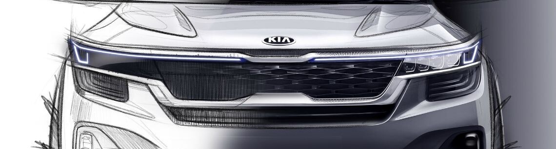 SUV pro mileniály: Kia odhaluje skicu