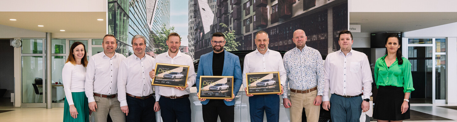Získali jsme ocenění Nejlepší obchodník Škoda 2025