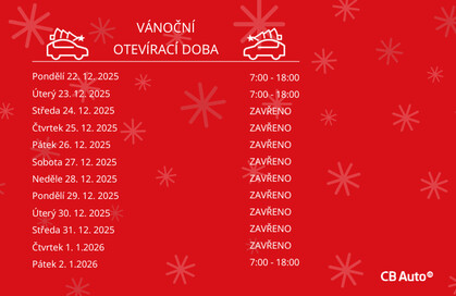 Vánoční otevírací doba