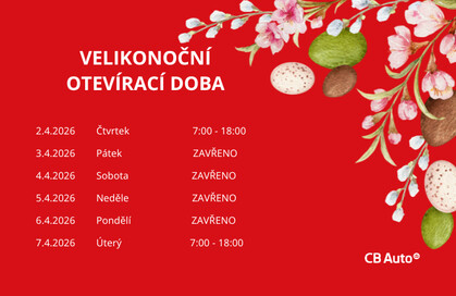 Velikonočn&iacute; otev&iacute;rac&iacute; doba