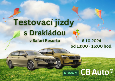 Testovac&iacute; j&iacute;zdy s Draki&aacute;dou